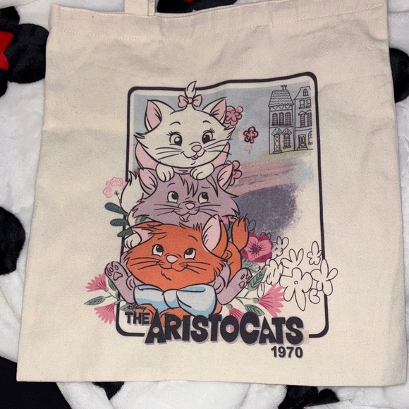 Disney Handbags - Disney The Aristocats 1970 Marie Cat Tote Bag